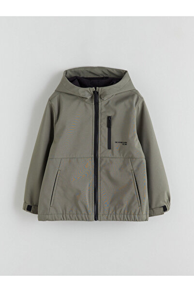 LC Waikiki Jachetă softshell pentru băiat cu glugă (W5)