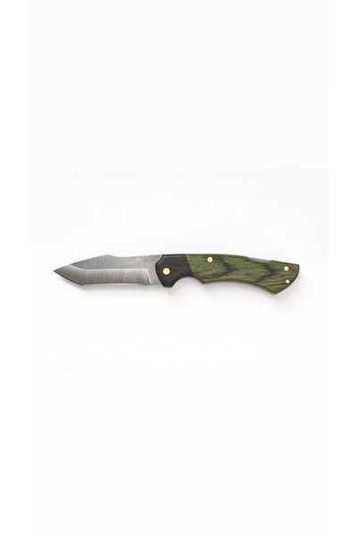 DENPRESTİJ RENKLİ AHŞAP DESEN ÇAKI BIÇAK