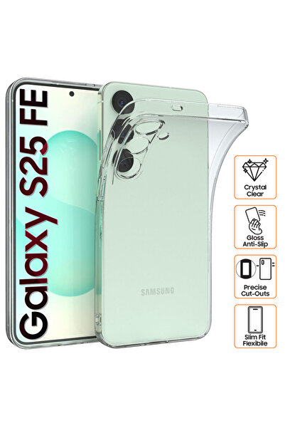 Gekko Mobile Θήκη για Samsung Galaxy S25 FE (S731), εξαιρετικά λεπτή, τζελ σι...