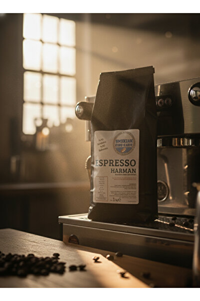 Şimşekzade Kuru Kahve ESPRESSO HARMAN | %70 ARABİCA %30 Robusta | 1 KG Kavrulmuş Çekirdek