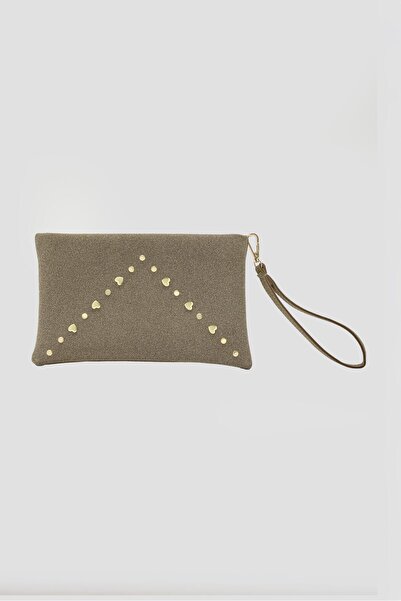 Shule Bags Geez Troklu Clutch Bag Mink