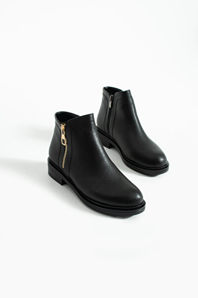 Neva'nın Butiği حذاء نسائي أنيق من ANZE بتفاصيل سحاب وتصميم مريح للقدم