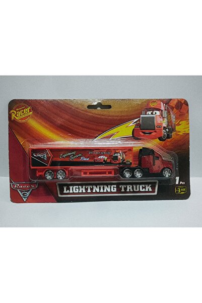 abnturk Yüksek Kalite Çek Bırak Işıksız Lightning Yarış Tırı – Dayanıklı Meta...