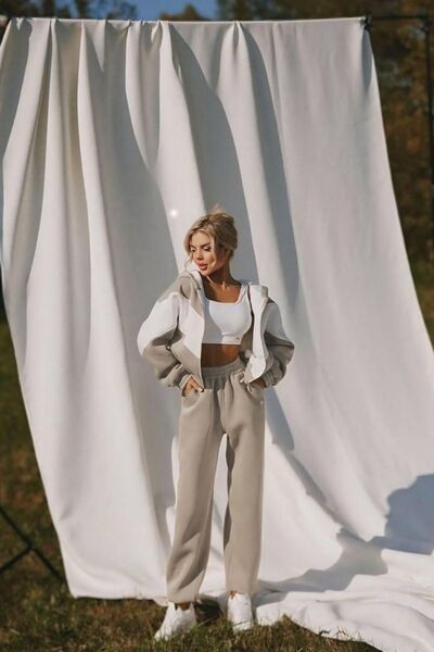 Fashiontayt 3 Thread Inner Fleece Bottom Top Suit