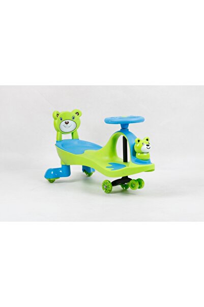 B&D سيارة أرجوحة للأطفال من بي آند دي - خضراء