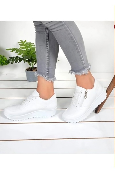 Rimex Kadın Fermuarlı Spor Ayakkabı