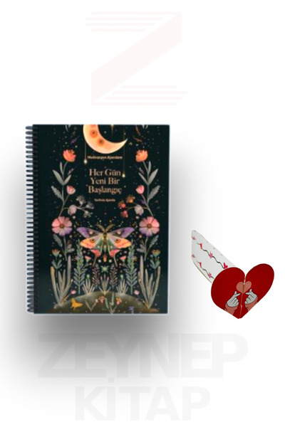 Testfen Yayınları Motivasyon Ajandam Her Gün Yeni Bir Başlangıç Siyah Tarihsi...