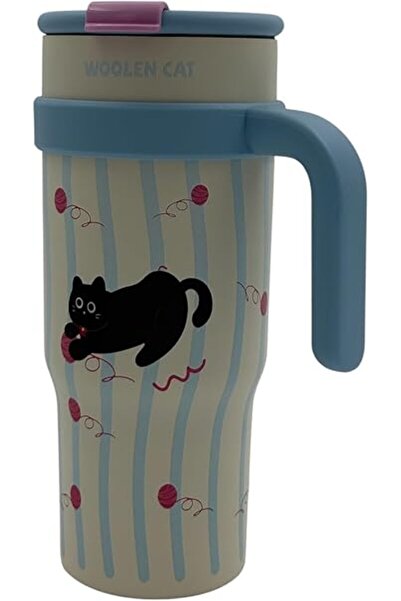 B&D B&D Kids Water Bottle Vaccum Flask 550ml , Blue Color