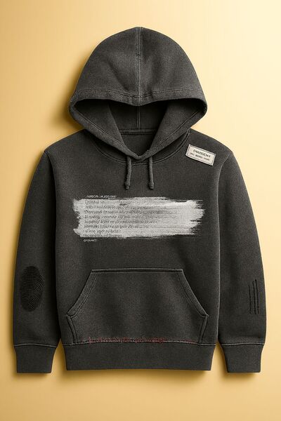 ADAMARA هودي Urban Comfort مصنوع من القطن بنسبة 100%