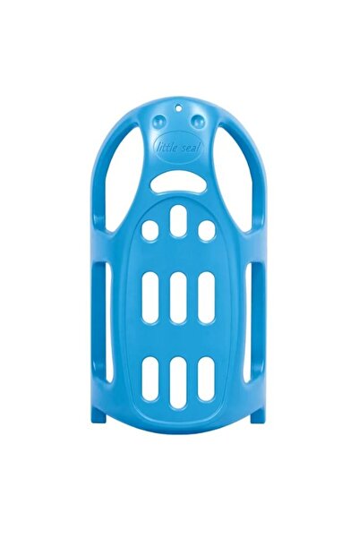 Prosperplast Little Seal blue sled, children and adults, lightweight, robust, with steel sliding rail, 86x46x25