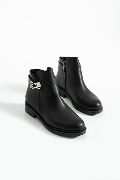 Neva'nın Butiği حذاء نسائي من PERU بتصميم مريح ومزود بمشبك قفل جلدي