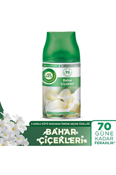 Air Wick Freshmatic Yedek Bahar Çiçekleri Sprey 250 ml