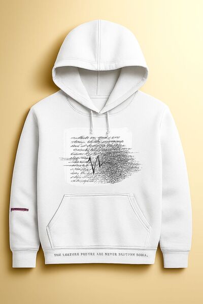 ADAMARA هودي Urban Comfort مصنوع من القطن بنسبة 100%