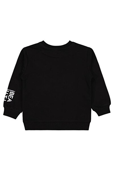 Civil Girls Basic 2-5 Years Old Sweatshirt - Black 3-4 Years Old