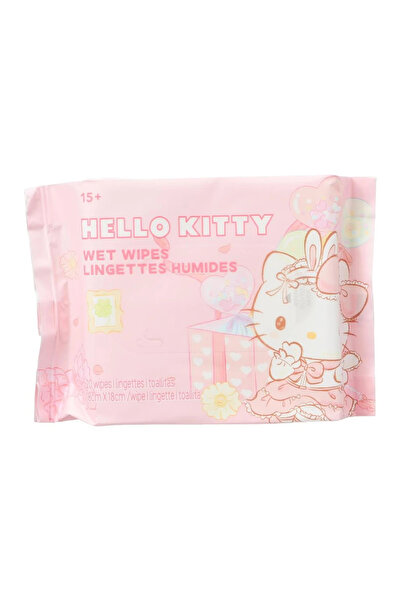 SANRIO Lisanslı Hello Kitty Islak Mendil (20 Mendil)