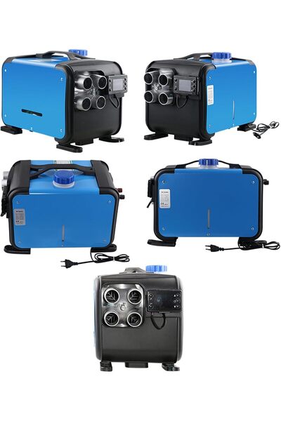 OEM Sirocou portabil alimentare 12 24 220V 8kw cu afisaj digital si telecomanda carcasa aluminiu