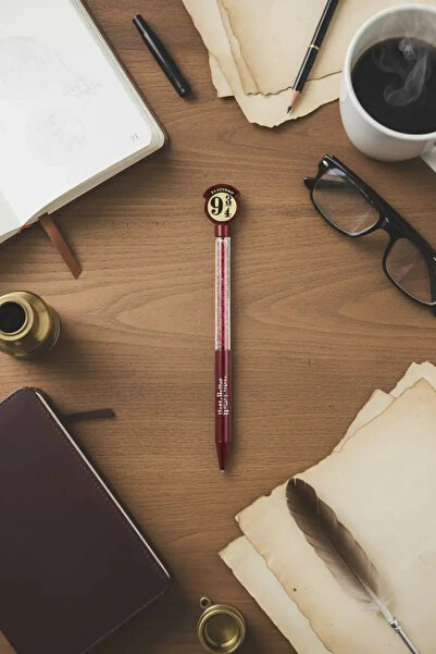 Harry Potter Lisanslı Metal Figürlü Tükenmez Kalem (Siyah)