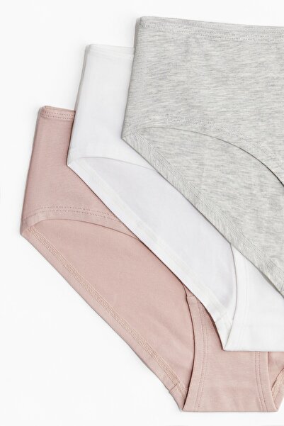 H&M 10'lu Pamuklu Hipster Külot