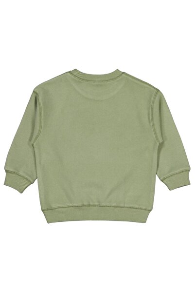 Civil Boys Karyoka Stitched Sweatshirt for Ages 2-5 - Khaki 3-4 Years Old