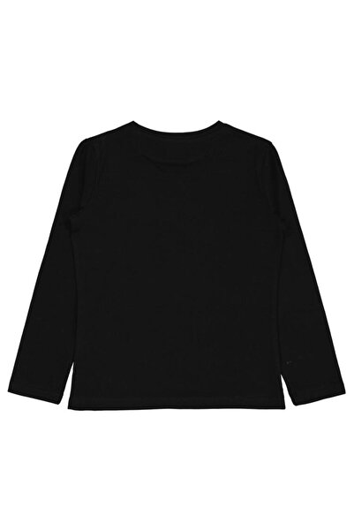 Civil Girls Basic 6-9 Yaş Sweatshirt - Siyah 8-9 Yaş