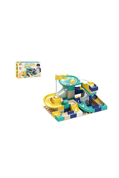 TSUMAB DIY Changeable Building Block Slideway – Marble Run Construction Set f...
