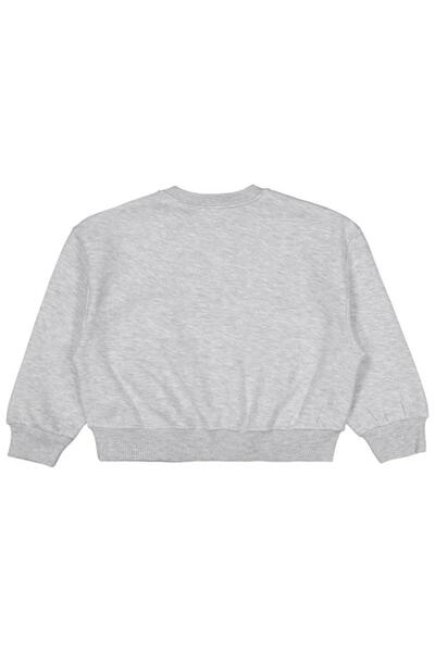 Civil Girls Plain 6-9 Years Old Sweatshirt - Gray6-7 Years Old
