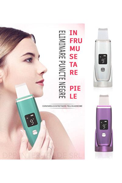 OEM Ultrasonic facial device with ionization – Deep cleansing, lifting, blackhead removal