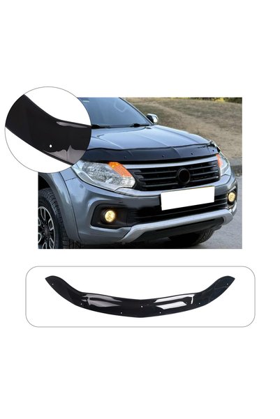 ServetDizaynOto Fiat Fullback Uyumlu 2016 Ve Üzeri Abs Kaput Rüzgarlığı