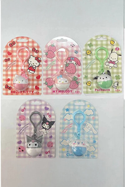 SANRIO Lisanslı Karakter Damgalı Anahtarlık