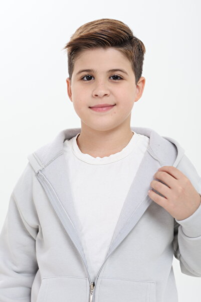 Tight Lady 100% Organic Cotton, 3-Thread Fleece, Hooded, Zippered, Kangaroo Pocket Children's Sweatshirt Cardigan