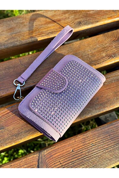 Çanta Trend Suede Multi-Compartment Women's Wallet