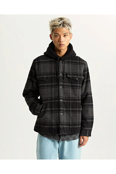 Vans Piedmont Hooded Plaid Shacket