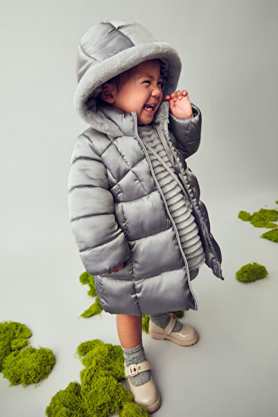 MAYORAL معطف رمادي 2436-53 لعمر 1/3 سنة