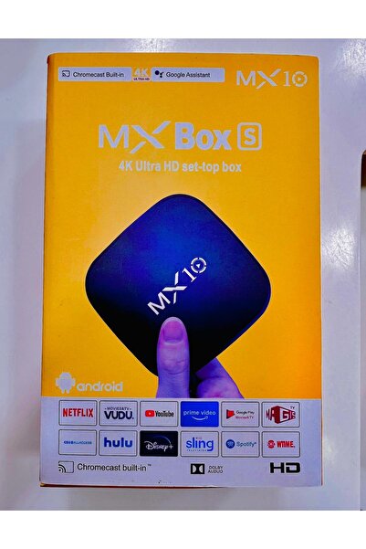 BOX MX Mİ S 4K ULTRA HD ANDROID TV