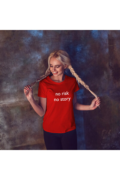 The Lucid Lab No Risk No Story T-Shirt - Red