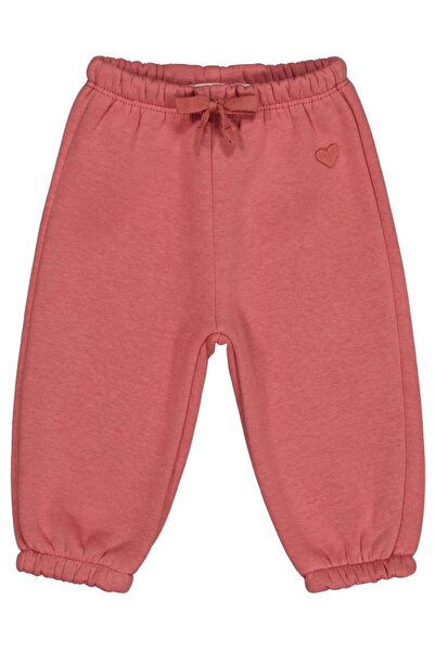 Civil Baby Heart Embroidered Basic 6-18 Months Sweatpants - Orange 12-18 Months
