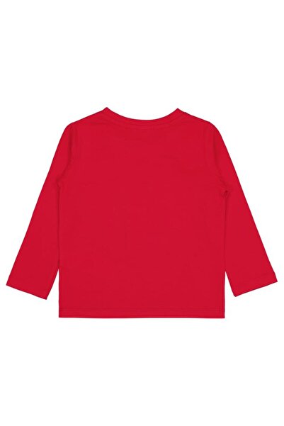 Civil Girls Çiçek Baskılı 2-5 Yaş Sweatshirt - Kırmızı5-6 Yaş