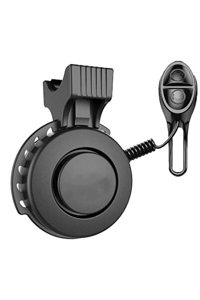 zggzerg Claxon electronic pentru bicicletă — 4 sunete, volum reglabil, teleco...