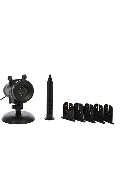 Lumi LUXURY LED Christmas projector ideal for outdoor/indoor fairy tale space, 9W, multicolor