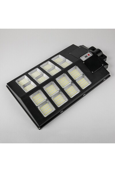 LEIBOO Solar Lamp with 640 LEDs, 400W, Remote, Waterproof, Motion & Light Sensor, 6500K, 60x35 cm, I