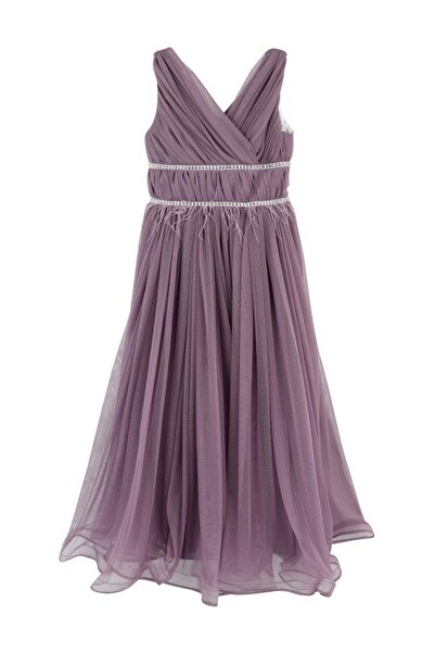 Civil Girls Girl's Tulle Evening Dress Lavender