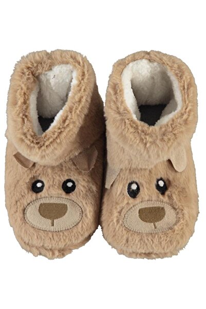 Civil Boys Erkek Çocuk Panduf 25-29 Numara - Kahverengi 24-36 Ay