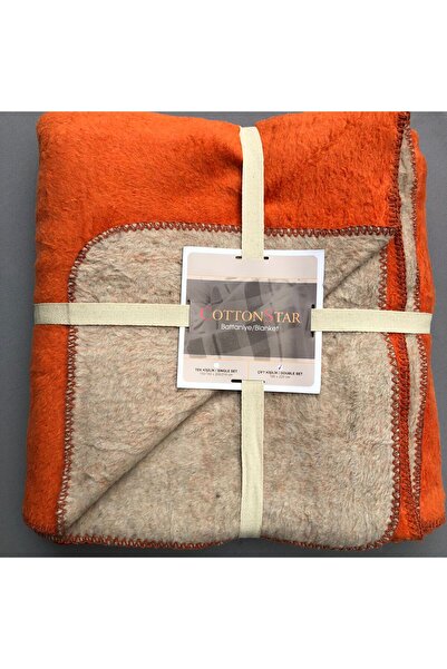 zera collection Double-Sided Double-Color Wool Acrylic Fleece Blanket - Tv Blanket 180X220 - 2200 Grams (9 Colors)