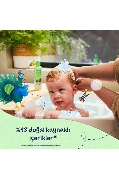 Childs Farm Elma ve Armut Özlü 2 in 1 Şampuan ve Saç Kremi 250 ml
