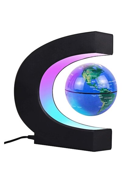OEM Tiessa Floating Levitating Globe with Colorful Illuminated Magnetic Stand