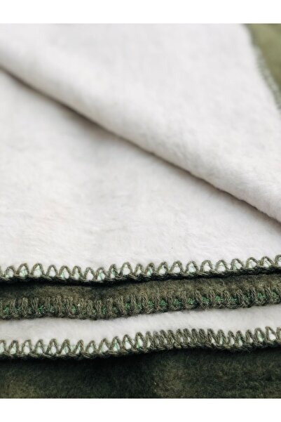 zera collection Двосторонній двоколірний вовняний акриловий полярний плед - Плед для телевізора 180x220 - 2200 грам (9 КОЛЬОРІВ)