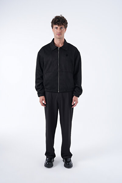 2512 Clothing Süet Bomber Ceket Mevsimlik Mont Old Money Yumuşak Dokulu Klasik