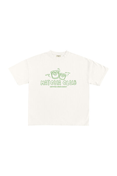 lethestudios Μπλουζάκι με στάμπα Matcha Club