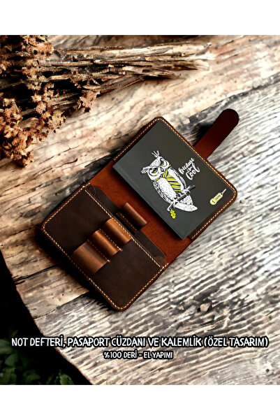 Nicevia Notebook, Passport Wallet and Pen Holder (Custom Design)