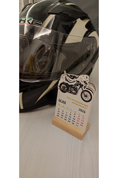 YUNUS COPY 2026 Motosiklet Takvimi Motosiklet Temalı Özel Tasarım Takvim